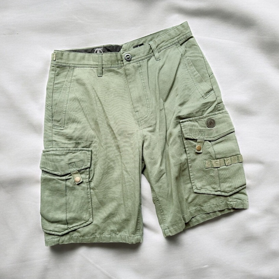 กางเกงขาสั้น Volcom Freighter Cargo Short Military รับประกันของแท้ มือ1 พร้อมส่ง