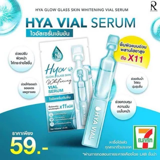 [ฟื้นฟูผิวใสเร่งด่วน!] Ratcha ไวอัลเซรั่ม น้องฉัตร HYA Glow Glass Skin serum⁸
