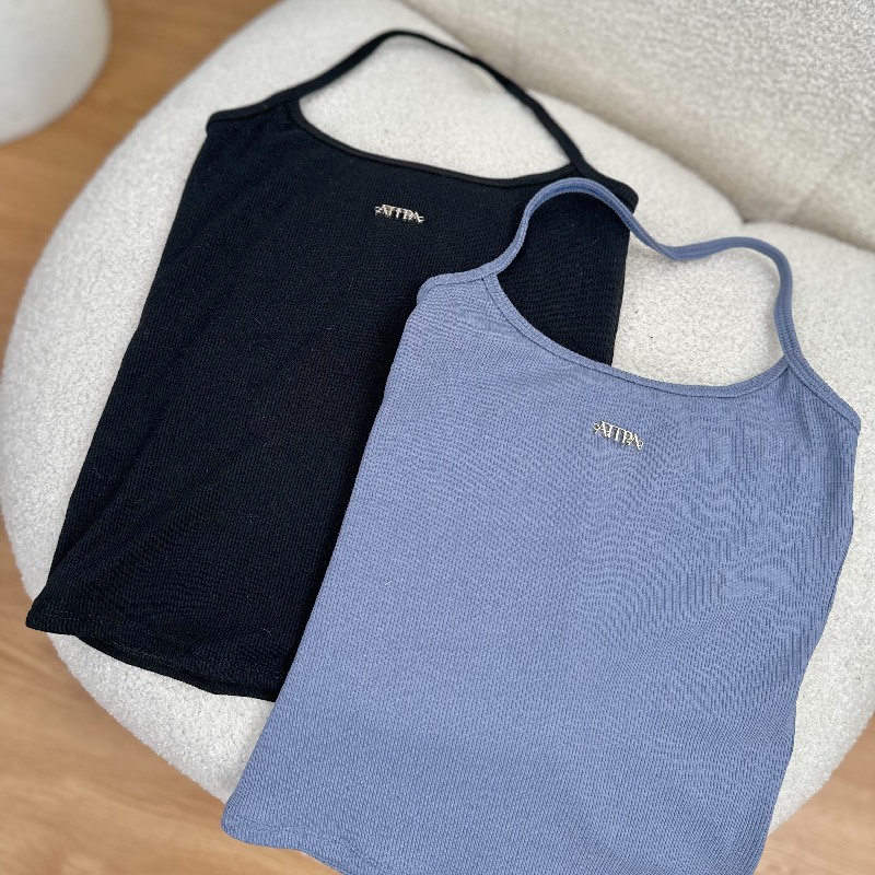 Atipashop - BINA STEEL ATIPA OBIZ เสื้อคล้องคอ ปักโลโห้เหล็ก ผ้าร่อง