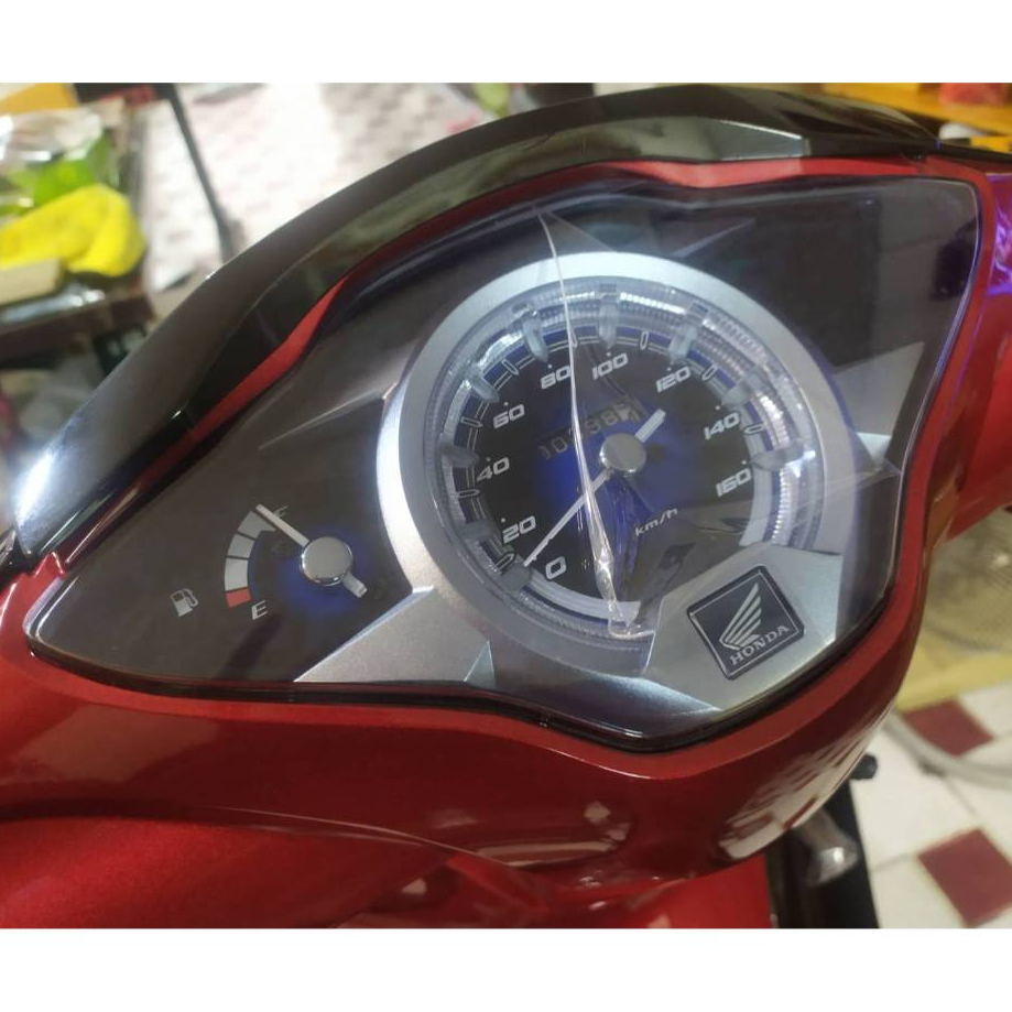 ฟิล์มกันรอยเรือนไมล์ Wave125i LEDเวฟ125 เวฟปลาวาฬ งานออกแบบเข้ารูป จัดส่งเร็ว