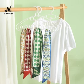 ไม้แขวนเสื้อผ้า หยักมัลติฟังก์ชั่น 6 ตะขอแขวน กระเป๋าเป้สะพายหลังหมวกเสื้อกั๊กแขวนแขวนแขวนG2695