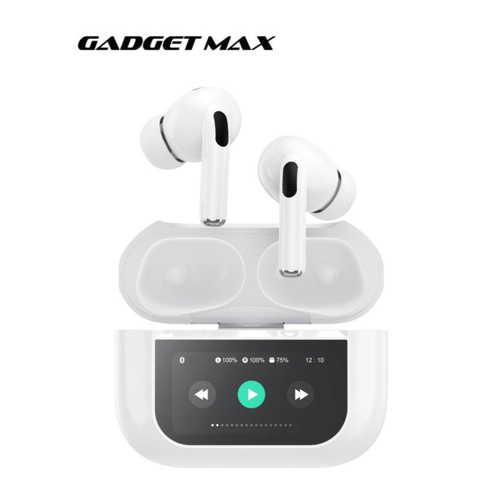 GADGET MAX GM30 PRO SMART TOUCH DISPLAY TWS EARBUDS (V5.3) (NPL-6/2024)
