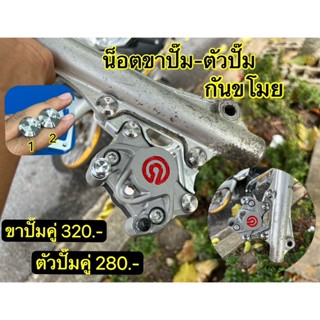 น็อตขาปั๊มกันขโมย/ตัวปั๊ม กันขโมย