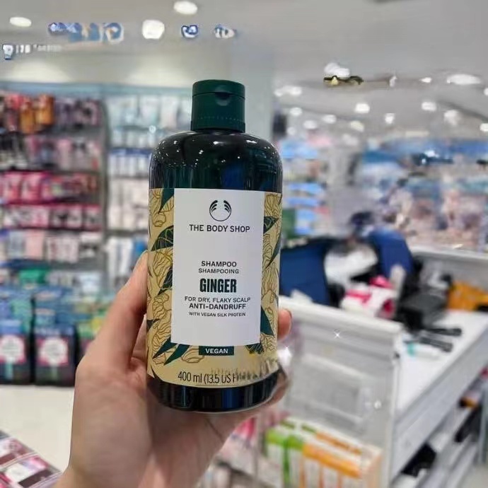 The Body Shop Ginger Shampoo The Body Shop ขิง แชมพู ให้ความชุ่มชื่นแก่เส้นผม ดูแลผม แชมพู400ml
