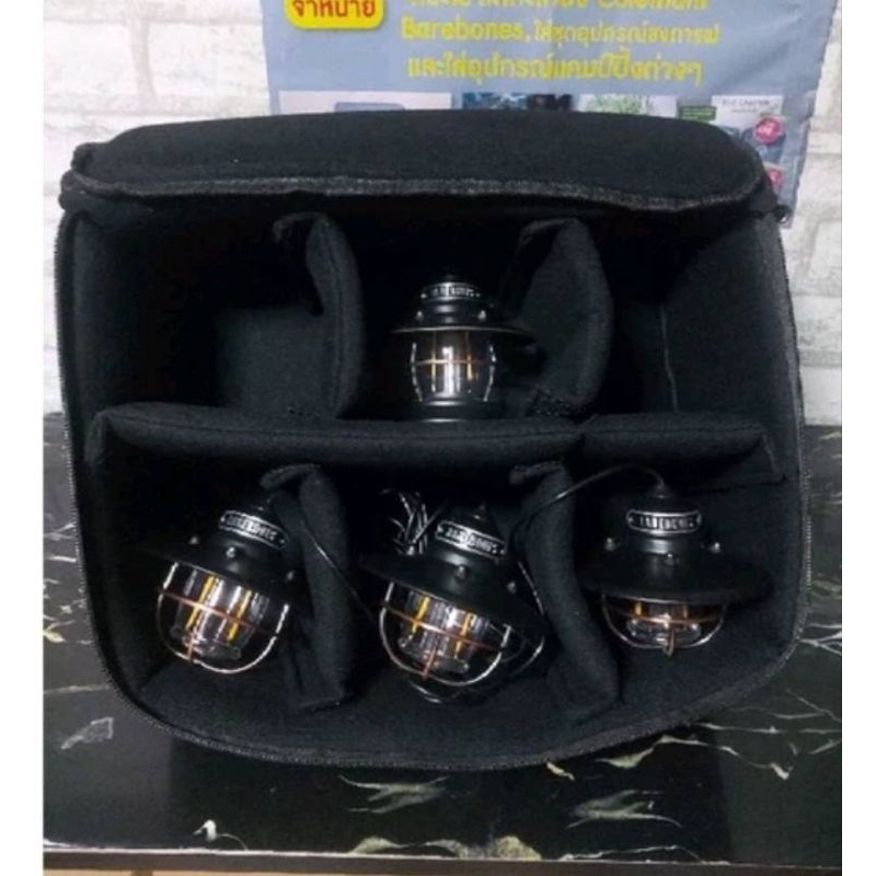 กระเป๋าใส่ตะเกียง Barebones ไซค์ XL.ได้ 4-6 ดวง (แนวนอน) - รูปที่ 2