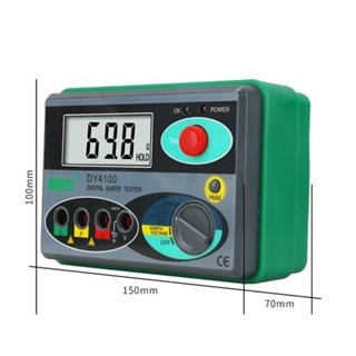 DY4100 เครื่องวัดฉนวนดิจิตอล Megger Meter Earth Resistance O…