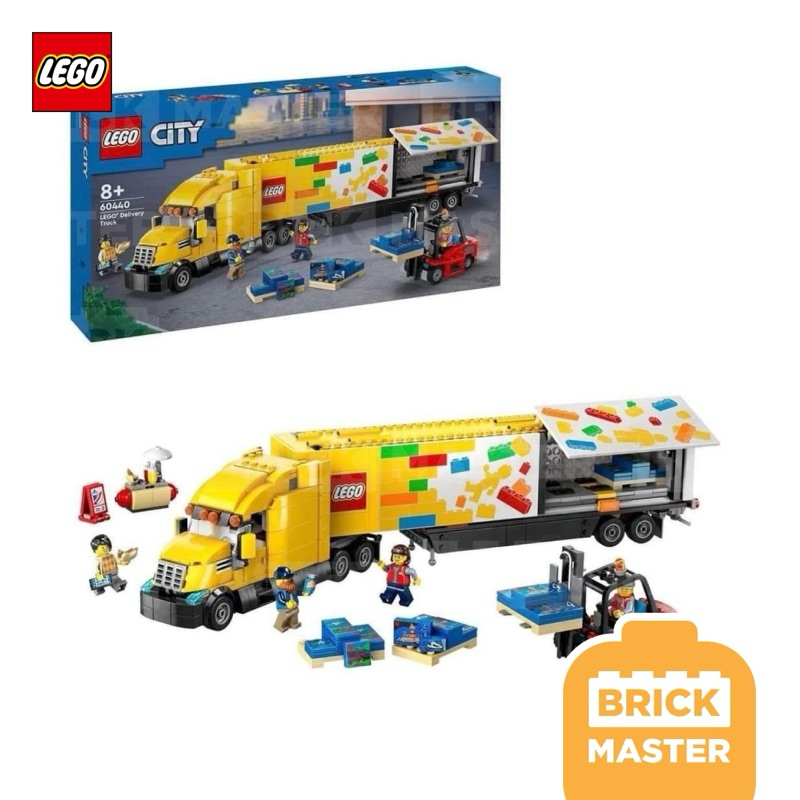 Lego 60440 City Yellow Delivery Truck (ของแท้ พร้อมส่ง)