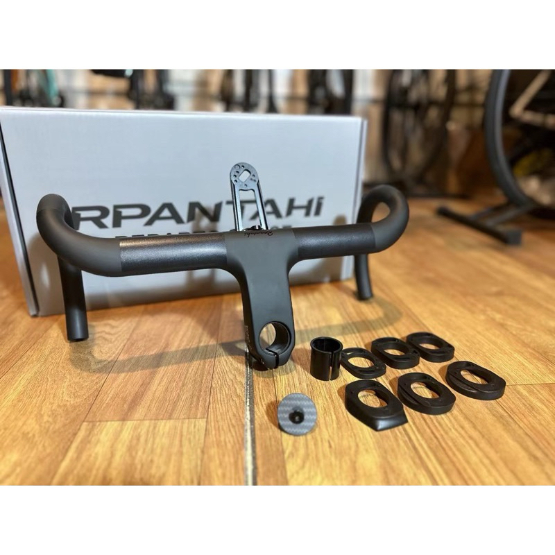 แฮนด์เสือหมอบ RPANTAHI V2 Integrated Carbon รองรับคอ OD2