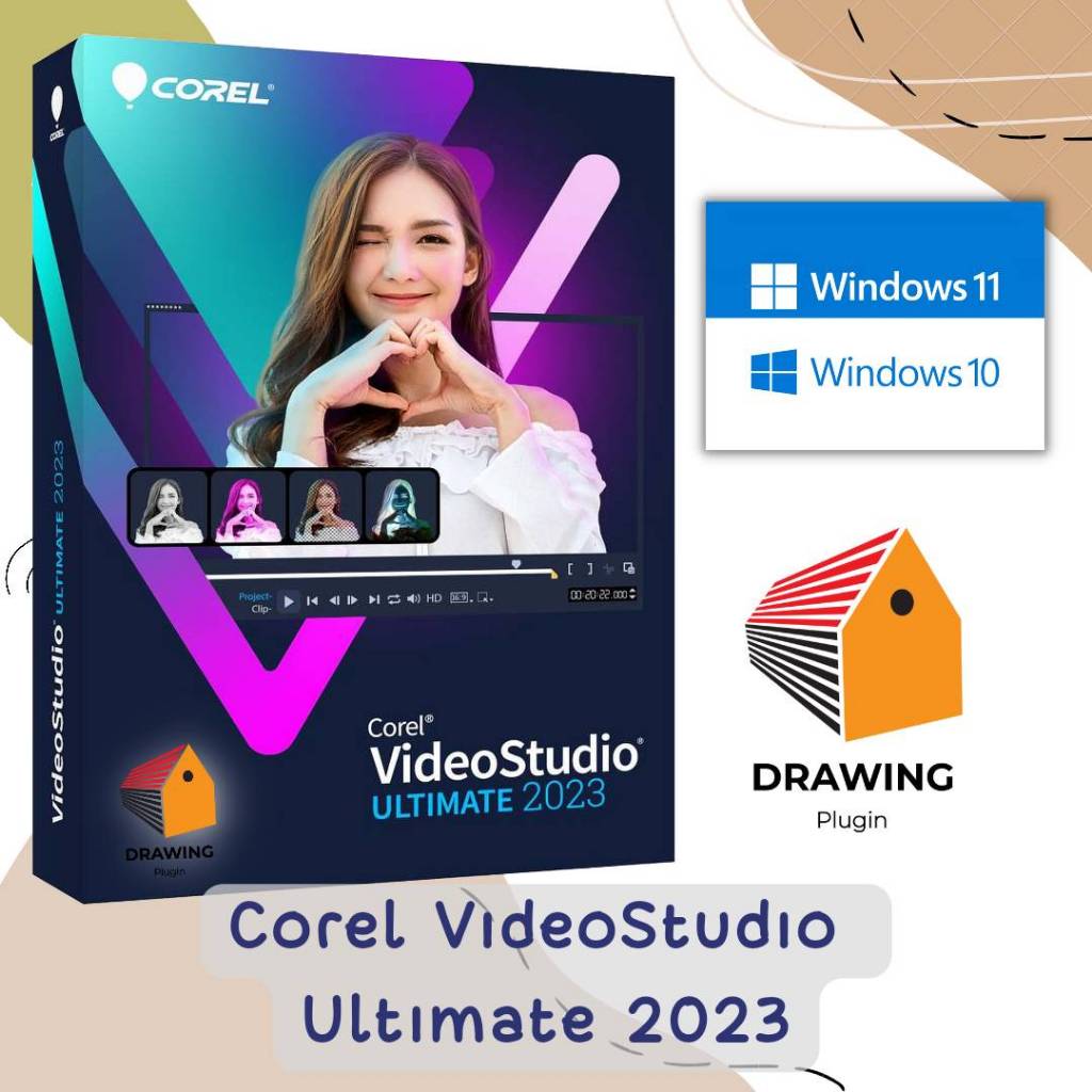 Corel VideoStudio Ultimate 2023 v26.0.0.136 โปรแกรมตัดต่อวิดีโอ all-in-one