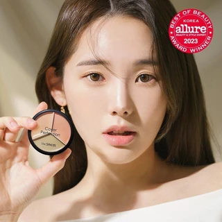 The Saem Cover Perfection Triple Pot Concealer คอนซีลเลอร์เนื้อบาล์ม เนื้อกึ่งแมทท์ เกลี่ยง่าย
