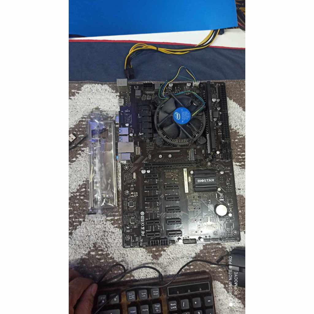 ชุด mb cpu ram i3 8100T + tb360 +ddr4 4g ราคาถูก พร้อมใช้ ราคาประหยัด