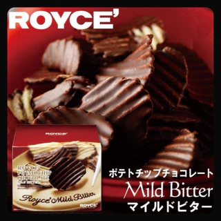 Royce mild bitterมันฝรั่งทอดกรอบเคลือบช็อกโกแลตแบบขมนุ่มลึกรสหายากจากญี่ปุ่น🇯🇵