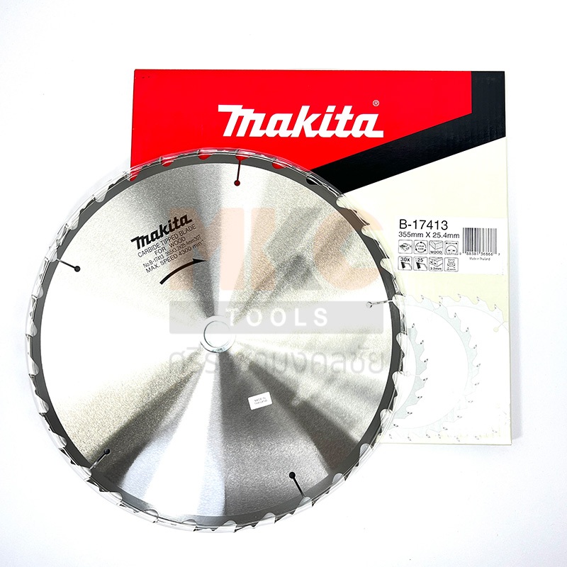 MAKITA ใบเลื่อยวงเดือน 14"x30T B-17413(1ใบ) 