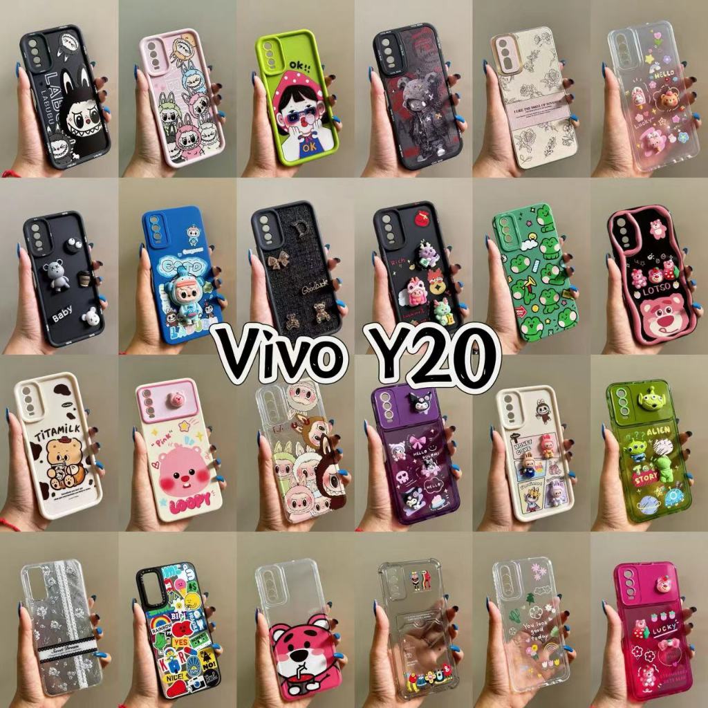 เคส เคสโทรศัพท์ หน้ารัก รุ่น วีโว่ vivo y12s y20 เคสสวย เคสหน้ารัก Y21 2021