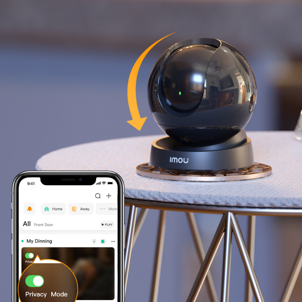 IMOU กล้องวงจรปิด Wifi ภายใน รุ่น REX 2D ความคมชัด 3-5 MP มีไซเรน มี AI หมุนตามคนได้ เตือนเสียงผิดปกติ ประกัน 2 ปี