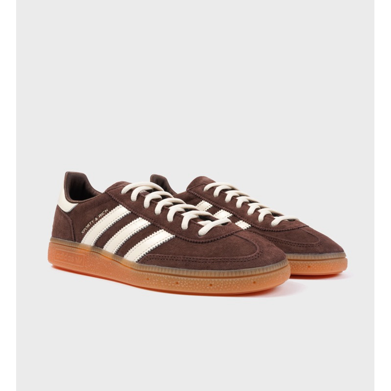 (พร้อมส่ง ของแท้ 100%)🇹🇭 ADIDAS HANDBALL SPEZIAL SPORTY & RICH EARTH BROWN(ล็อตป้ายไทย)