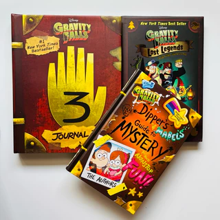 Gravity Falls : Journal 3 / Lost Legends, 3 Books Set By Alex Hirsch ,Ages:8-12(Hardcover)
