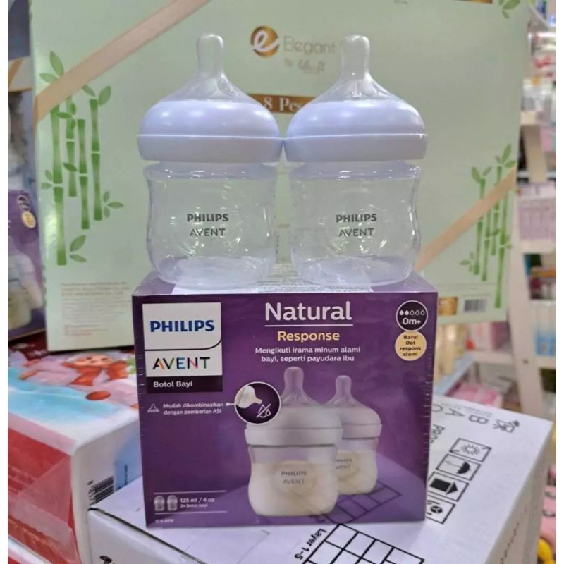 ไม่ดูดไม่ไหล​‼️NEW PHILIPS AVENT แพ็ค/แบ่ง​ 2 ใบแบ่ง​1 ใบ​ ของแท้ศูนย์ไทย(ฟิลิปส์ เอเว้นท์)ขวดนม คอกว้าง ขนาด 4/9 ออนซ์​