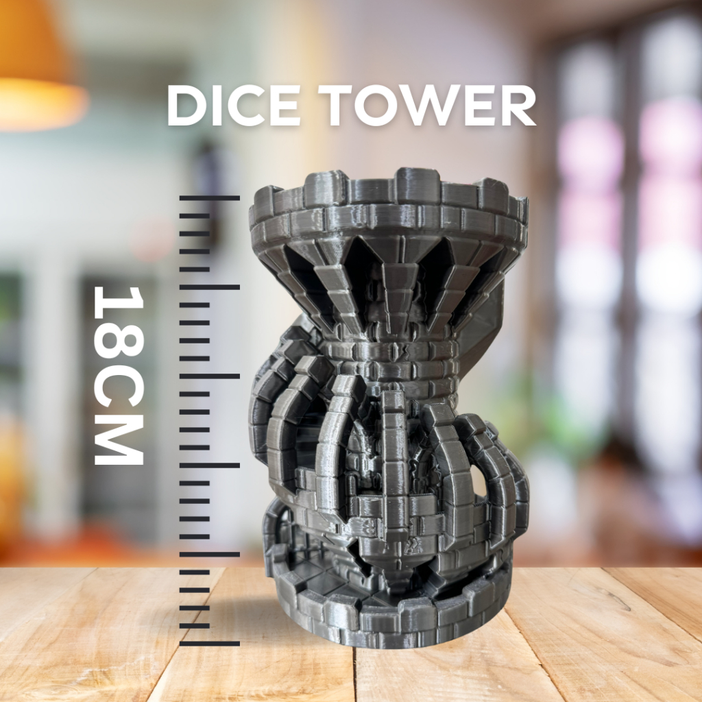 Medieval Fortress Dice Tower: Enhance Your Gaming Experience! 🎲🏰
