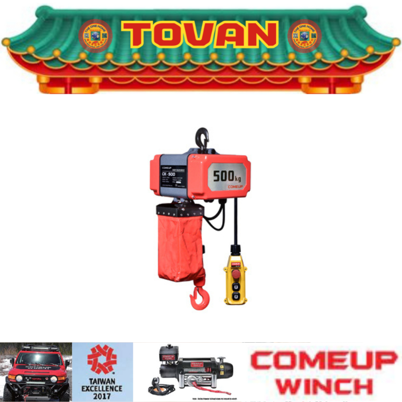 COME UP รอกโซ่ไฟฟ้า รุ่น CK500-1/2TON # ออก..ใบเสร็จ-ใบกำกับภาษี..ได้ครับ..