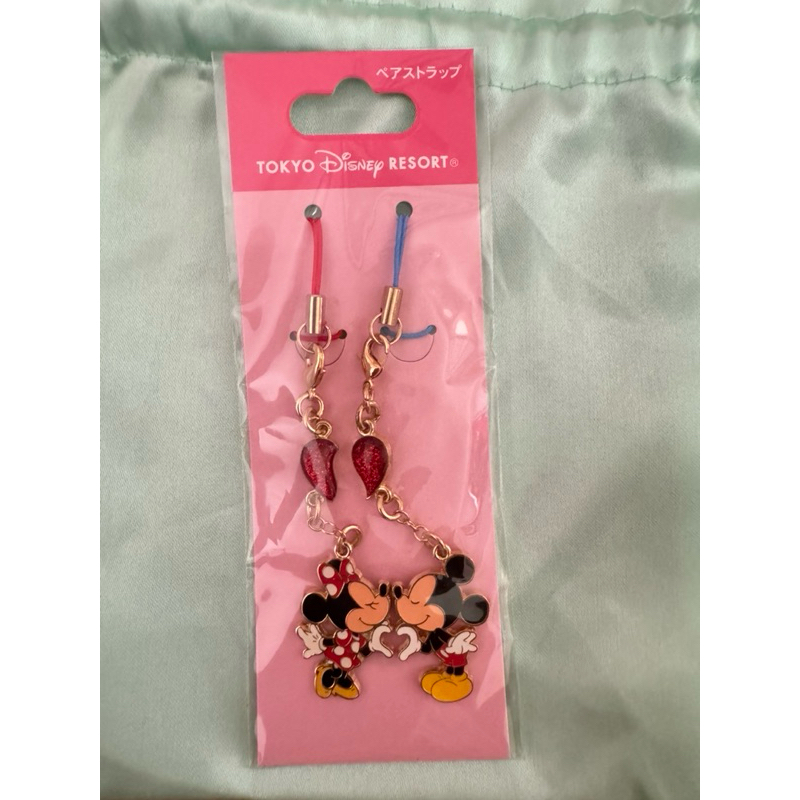 พวงกุญแจ Mickey & Minnie Mouse 🩷 by Disney Resort Japan 🇯🇵💯❗️✔️