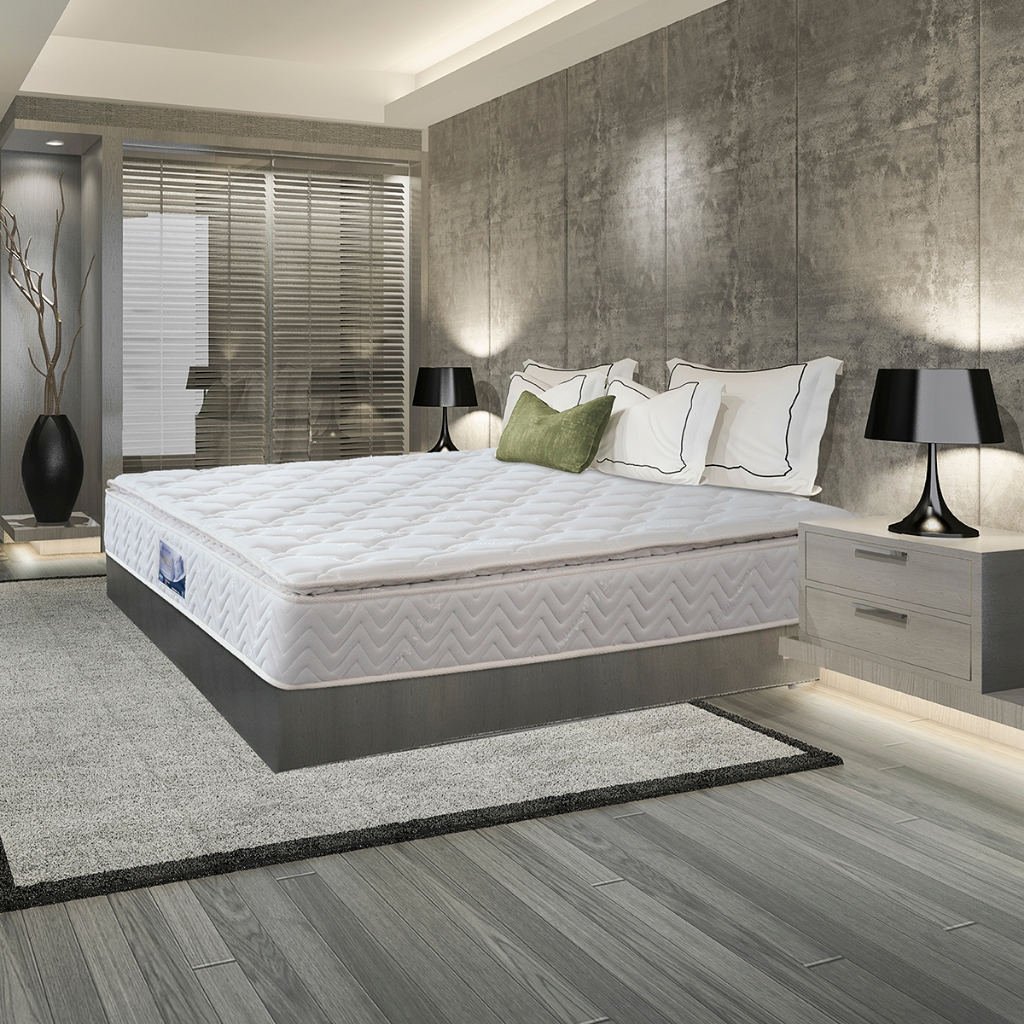 Lady Americana ที่นอนโรงแรม รุ่น Hotel Collection Pillow Top หนา 10 นิ้ว (แน่นนุ่ม) ฟรี!หมอนหนุน ส่งฟรี [รับประกัน 10ปี]