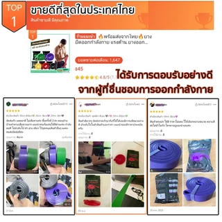🔥พร้อมส่งจากไทย🔥ยางยืดออกกำลังกาย แรงต้าน ยางออกกำลังกาย 5 ระดับ ยางดึงข้อ ยางยืดบริหารกล้ามเนื้อ resistance band