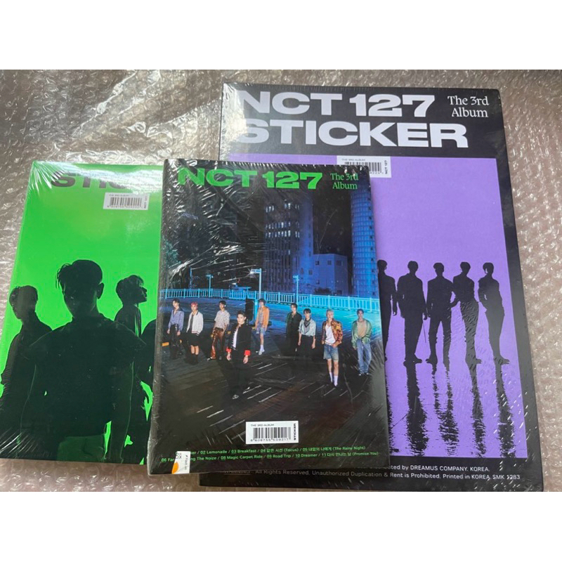 พร้อมส่ง NCT127 - The 3rd Album [Sticker]