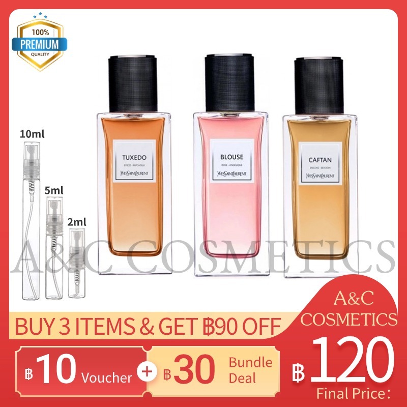 แท้ %【 จัดส่งที่รวดเร็ว】 Blouse / Tuxedo / Rouge Velours EDP 2ml / 5ml / 10ml น้ําหอมแบ่งขา