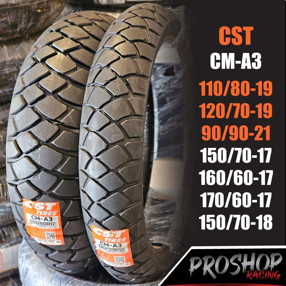 ยาง CST CM A3 ยางทัวริ่ง  ขอบ 17 CB500X R1200GS F850GS Africa twin Vstorm Cst