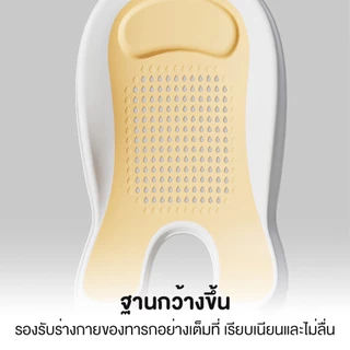 เบาะรองอาบน้ำเด็ก กว้าง ระบายน้ำดี เบาะหนุนนิ่ม พับเก็บได้ ใช้ได้กับทุกอ่างอาบน้ำ BC005