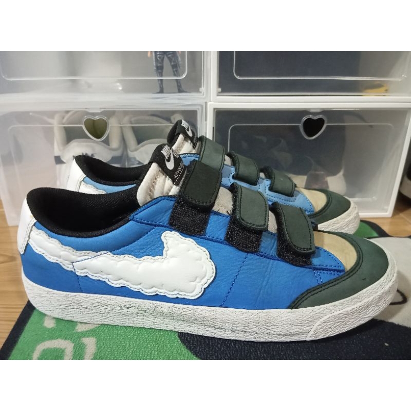 [มือสอง ของแท้100%]รองเท้าสเก็ตบอร์ดNike Kevin Bradeley x Zoom Blazer AC XT ISO SB "Heaven"