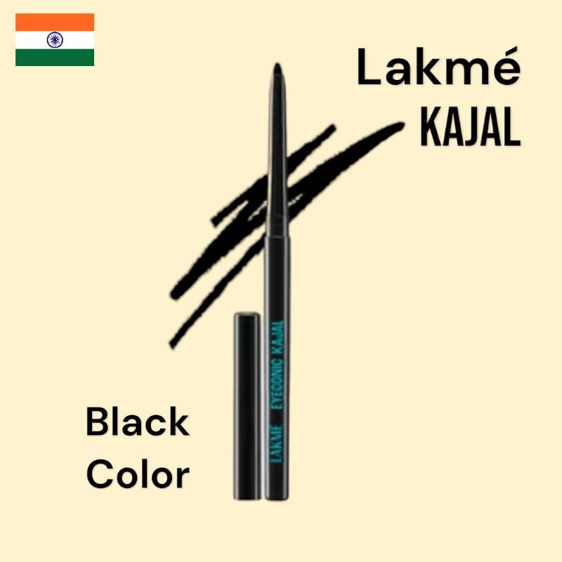 Lakme Kajal ดินสอสมุนไพรเขียนคิ้วเขียนขอบตาอินเดียกันน้ำ From India