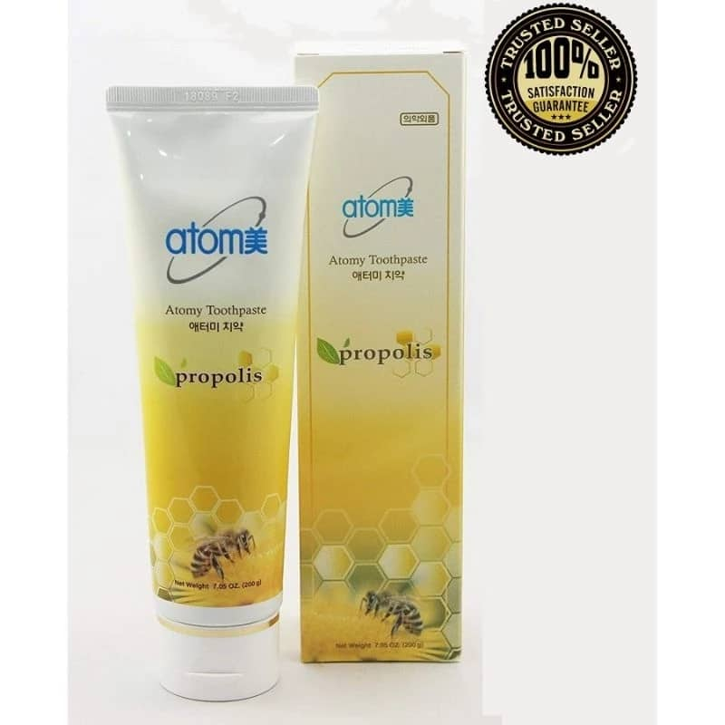 220893 ยาสีฟันนํ้าผึ้งแท้ หลอดใหญ่ 200 กรัม ยาสีฟัน อะโทมี่ ทูธเพสต์ (Atomy Toothpaste)