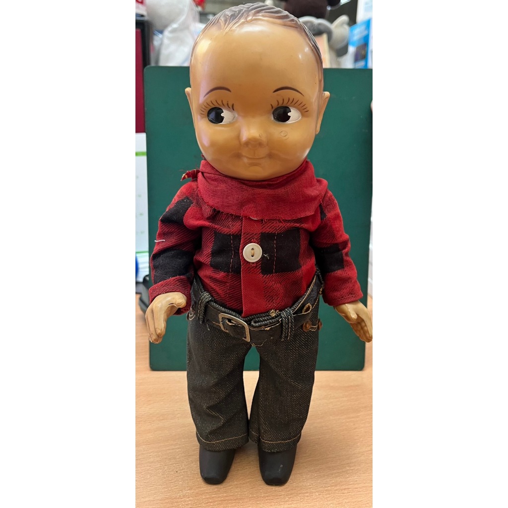 Buddy Lee doll, Cowboy outfit, Denim Jeans, Lee Jeans