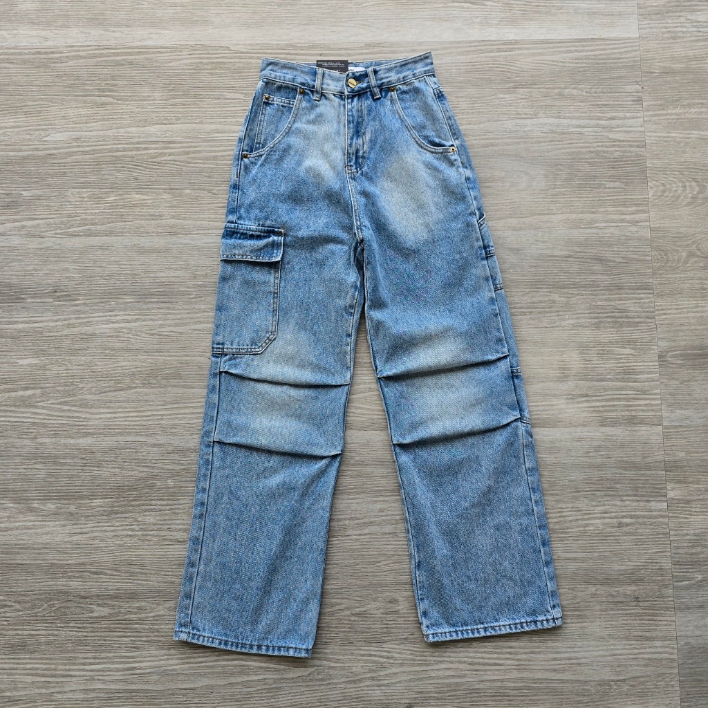 Rust Blue color denim | กางเกงยีนส์สีสนิม ทรงกระบอก ใส่ได้ ชาย - หญิง ...