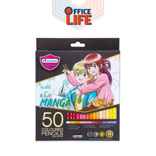 Master Art (มาสเตอร์อาร์ต) สีไม้ รุ่น มังงะ MANGA แบบ 12 สี / 24 สี / 36 สี / 50 สี ( 1 กล่อง )