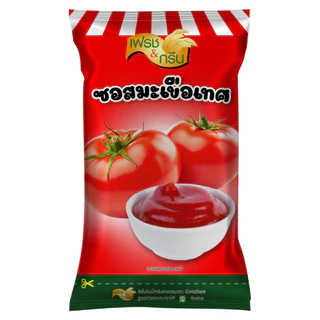 ซอสพริก ซอสมะเขือเทศ ตรา เฟรชแอนด์กรีน ขนาด 800 กรัม ซอส น้ำจิ้ม
