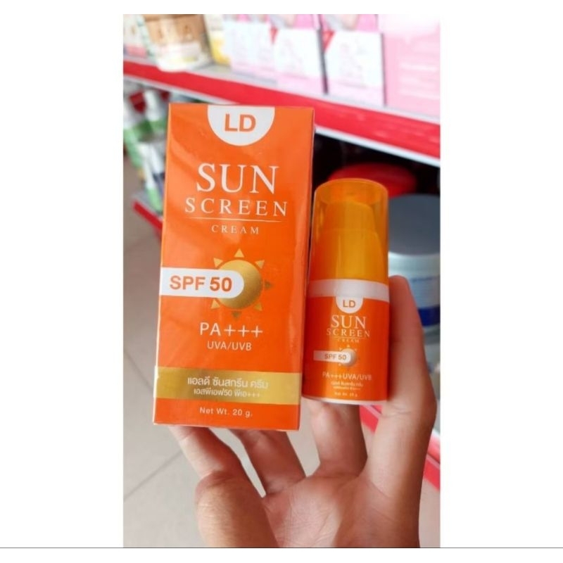 กันแดดLDแอลดีSunScreenCreamครีมกันแดดแม่ตั๊ก[20กรัม]