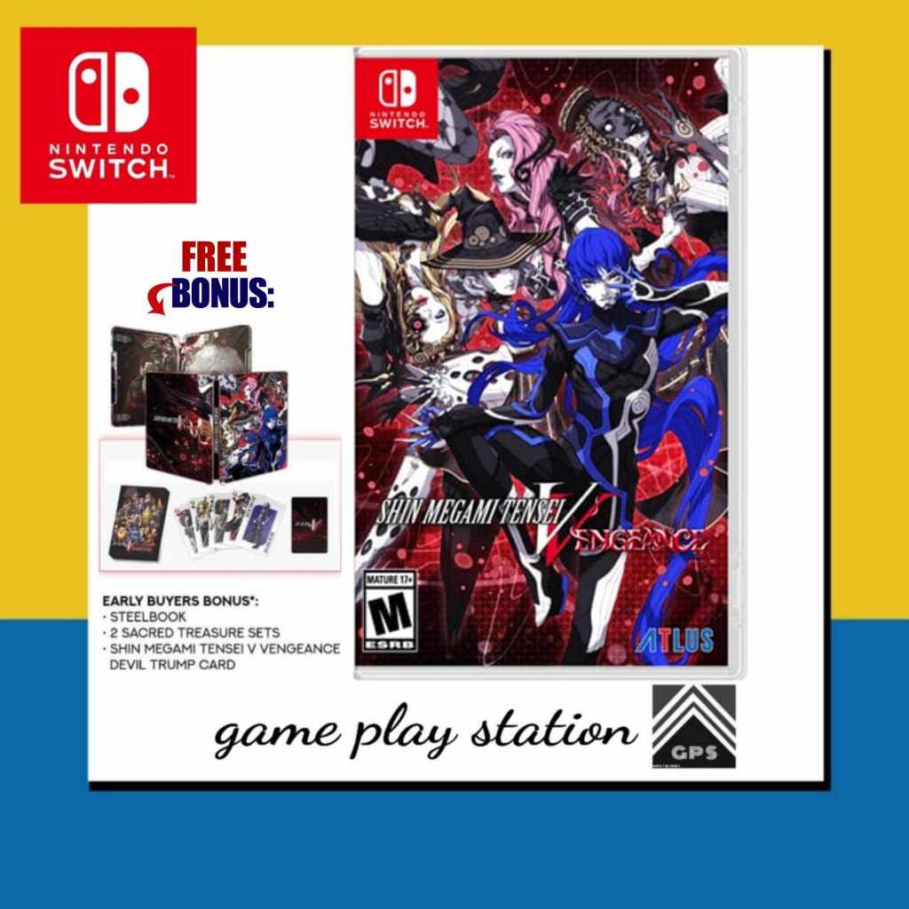 nintendo switch shin megami tensei v vengeance ( english )