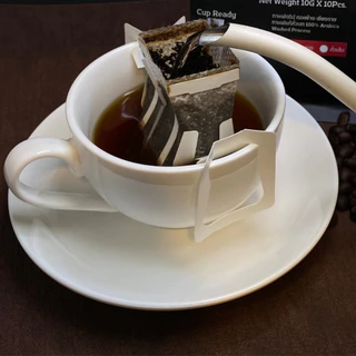 กาแฟดริปบราซิล แบบซอง 10gx10ถุงดริป พร้อมดื่ม Brazil Cerrado Drip coffee กาแฟอราบิก้า100% กาแฟสดคั่วบด 5ระดับการคั่ว