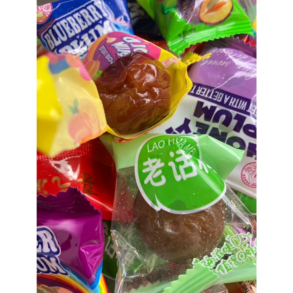 บ๊วยรวมรส (ขนาด 2 กิโลกรัม )บ๊วยแห้ง รสชาติเปรี้ยวอมหวาน