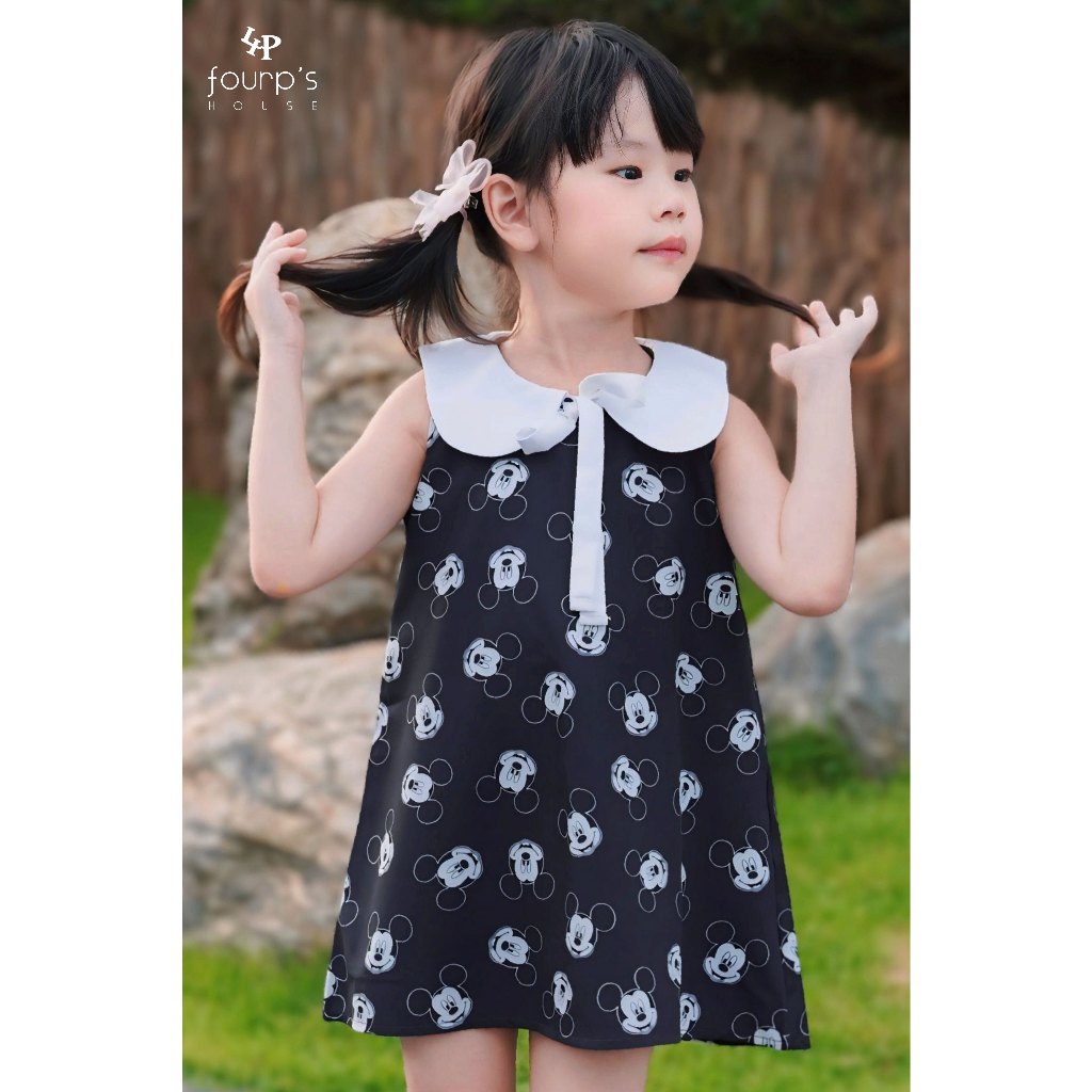 MICKEY :   101051  เดรสเด็กผู้หญิงลิขสิทธิ์แท้