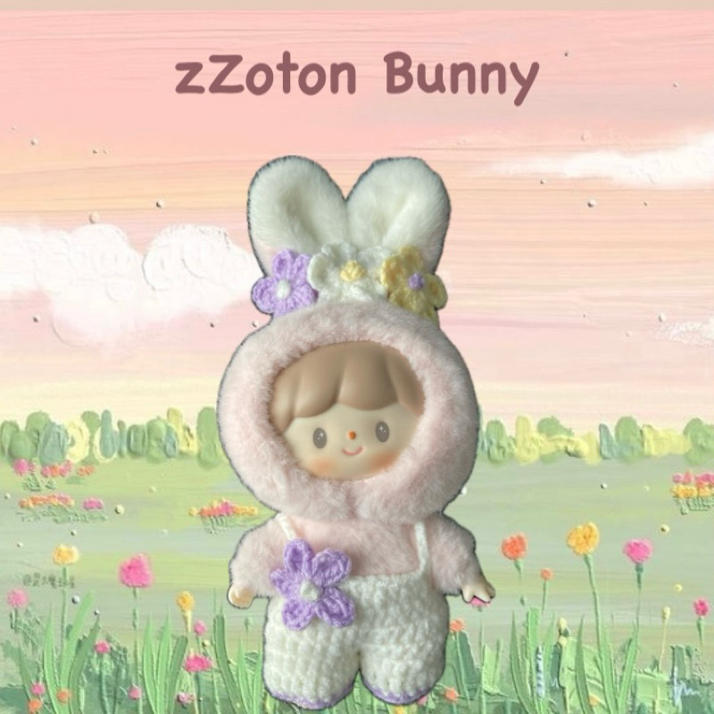 zzoton bunny 💖 เอี๊ยมดอกไม้