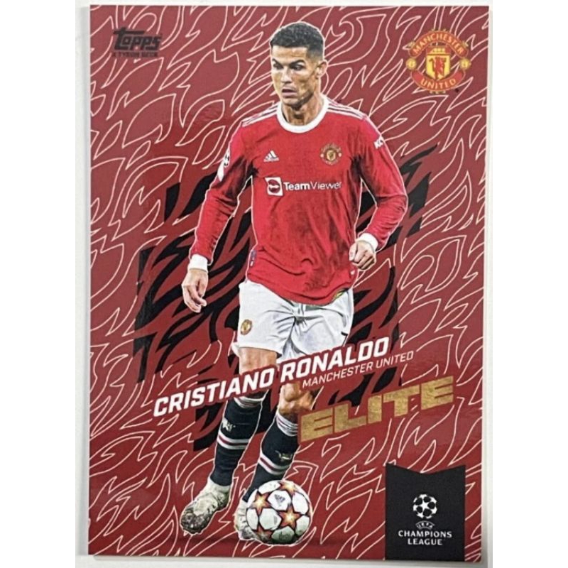 Cristiano Ronaldo Elite Topps Gold2021