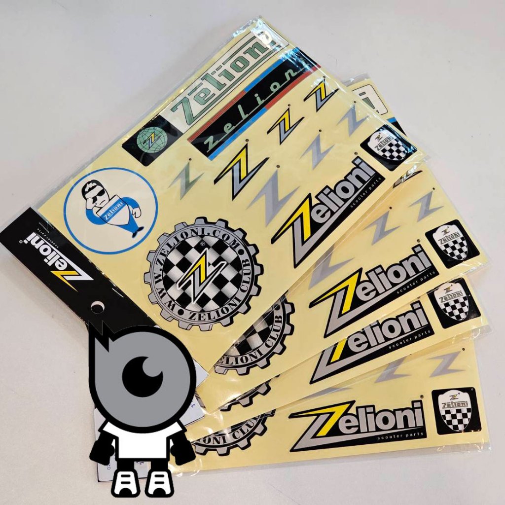 Zelioni สติ๊กเกอร์เซ็ตลิขสิทธิ์แท้จากของดีมีสไตล์