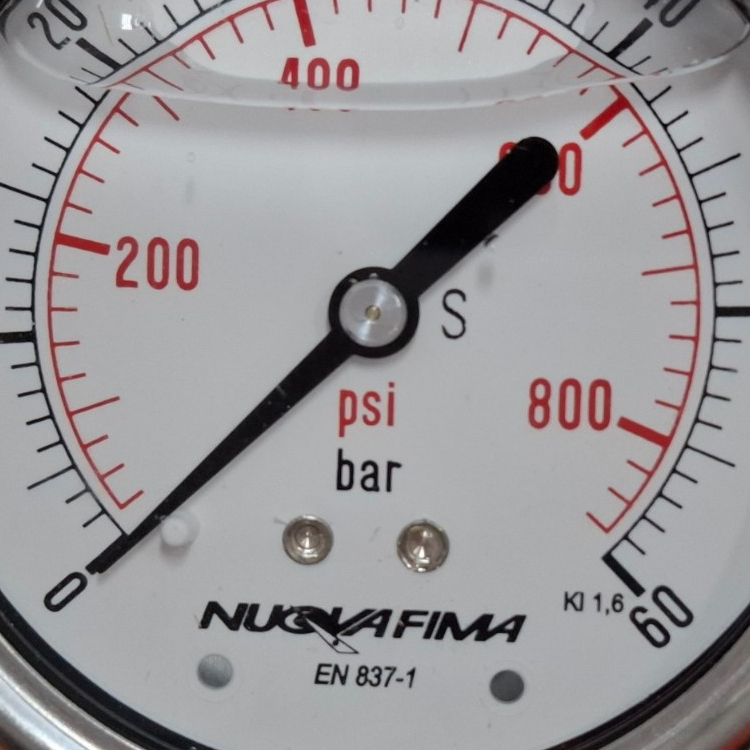 MGS10/A DS63 0-60 BAR/PSI,PSI/KG,KG/PSI เกจวัดเเรงดัน 1/4″ BSPM/NPTM มีน้ำมัน/ไม่มีนํ้ามัน ทองเหลืองออกล่าง หน้าปัด2.5” ราคา ถูกที่สุด ดีลบีเคเค แกลเลอรีภาพที่ 3