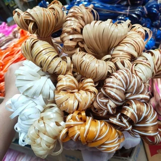 เส้นหวายเทียม ขนาด4.8มิล (มัดเล็ก 100 กรัม) 101 เฉดสี