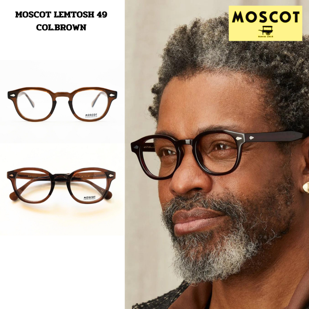 แว่นตา Moscot Lemtosh 49 Col.Brown