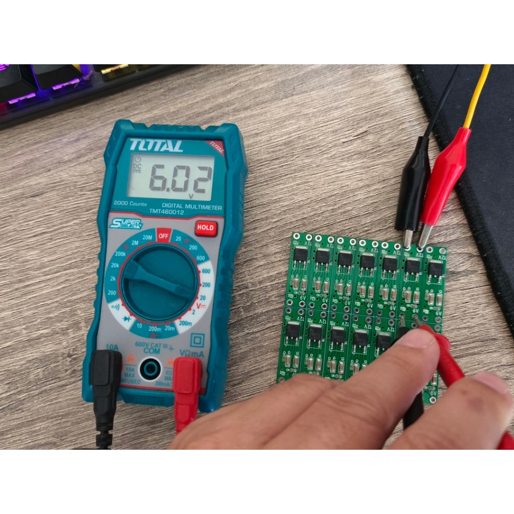 บอร์ดแปลงไฟ 12V to 6V